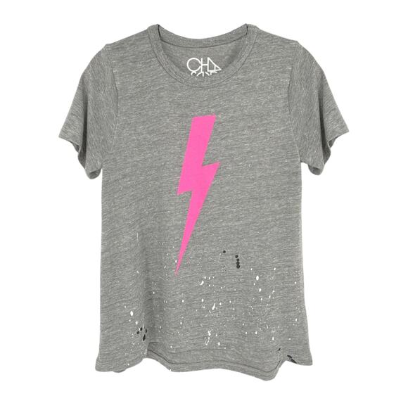 CHASER Neon Lightning Bolt Tee XS - Picture 1 of 11